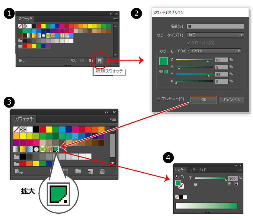 「草」の色について