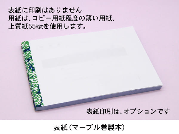 カラー領収書(領収証) 伝票の見本