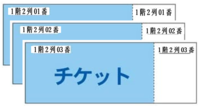 座席ナンバーのアルファベットの画像