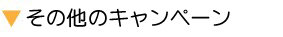 その他のキャンペーン