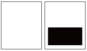 カラー領収書 印刷の減感位置と版数について （２枚複写、減感1版）